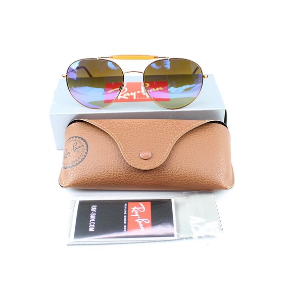 Ray-Ban Sunglasses Blue Flash Gradient Lens main image 4